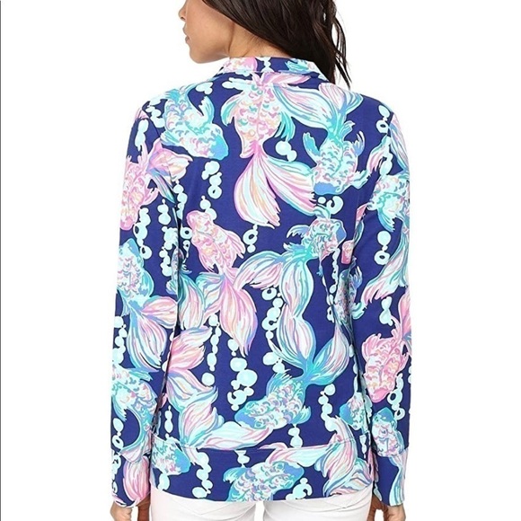 🌸 Lilly Pulitzer Reagan Zip Up Sweater Shirt XXS - Picture 4 of 9